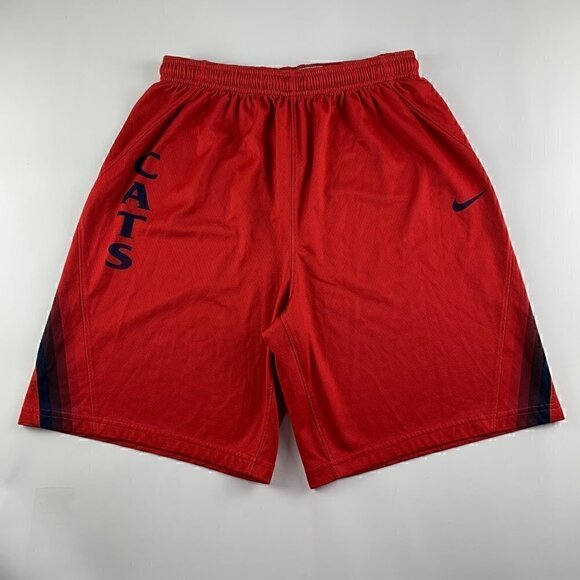 Arizona Wildcats NCAA Red Nike Basketball Shorts MADE IN USA Mens Large - Picture 1 of 5
